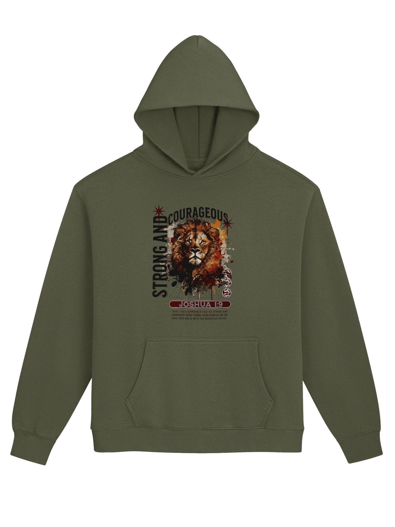 Courageous Lion Hoodie product image (2)