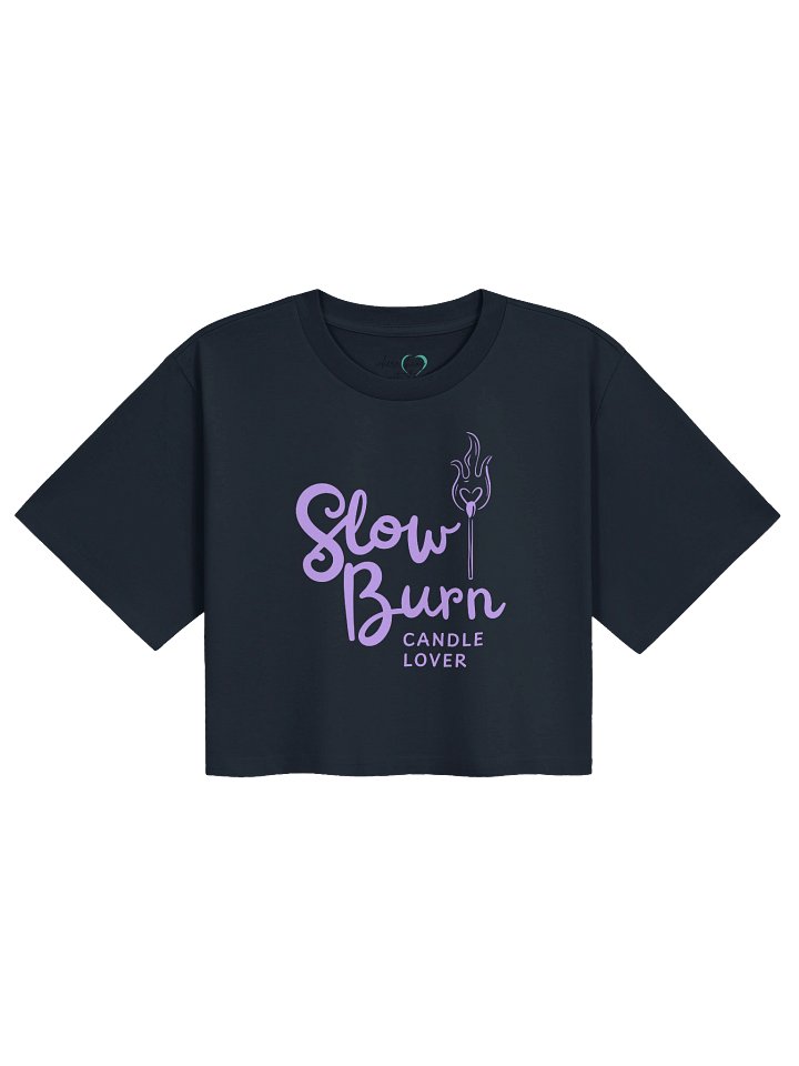 Slow Burn Candle Lover | Purple Flame Crop product image (1)