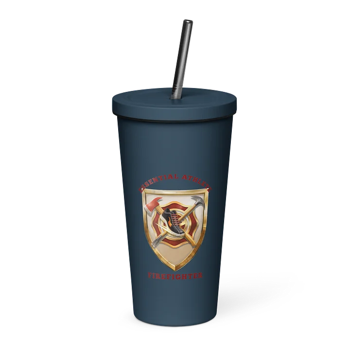 Shield Series: Firefighter Edition Tumbler with Straw product image (9)