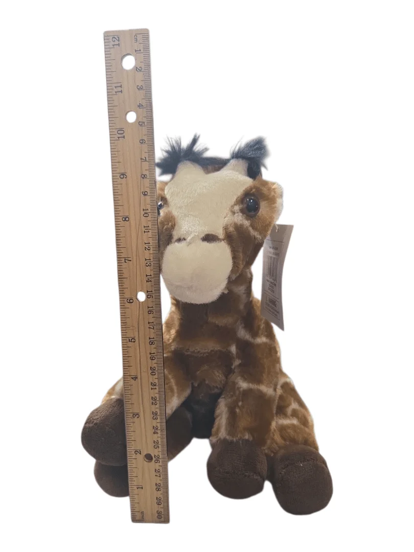 Cute 9.5" Giraffe Plush - Soft Stuffed Anime Style Savanna Wildlife Toy product image (3)