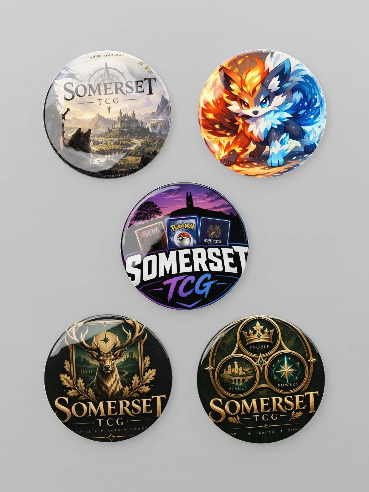 Somerset TCG Pin Badges product image (1)