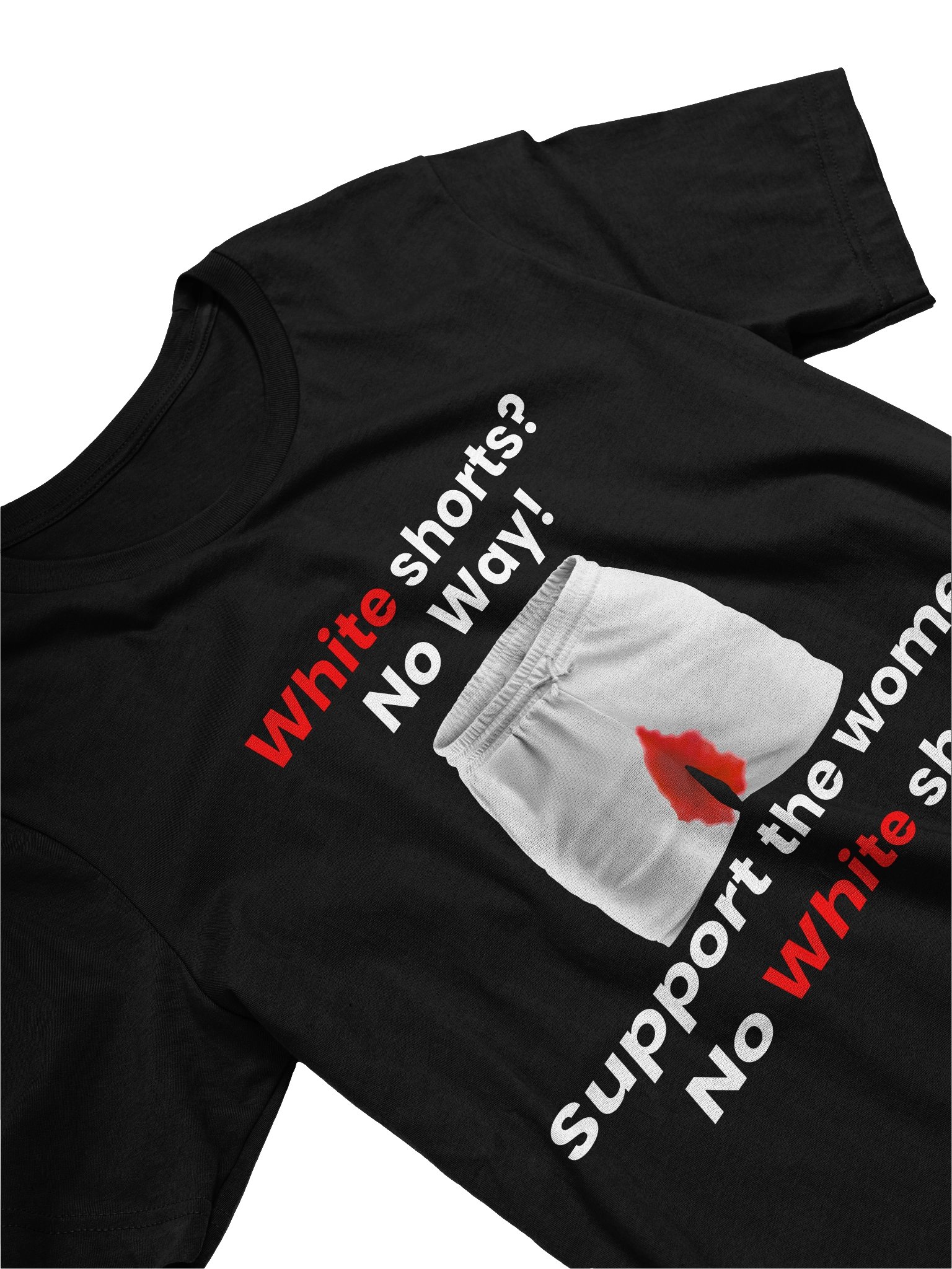 White short? No Way! Support the women No white short product image (3)