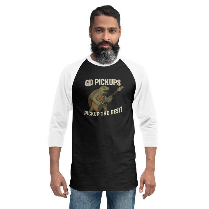 G.D. Pickups "Tone Turtle" 3/4 Sleeve Baseball Tee product image (12)