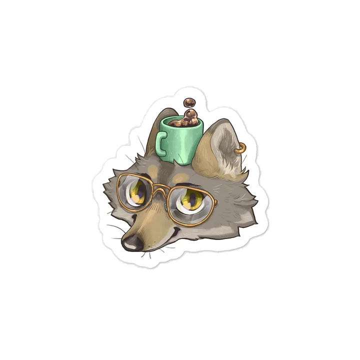 Cup O' Wolf - Sticker product image (1)