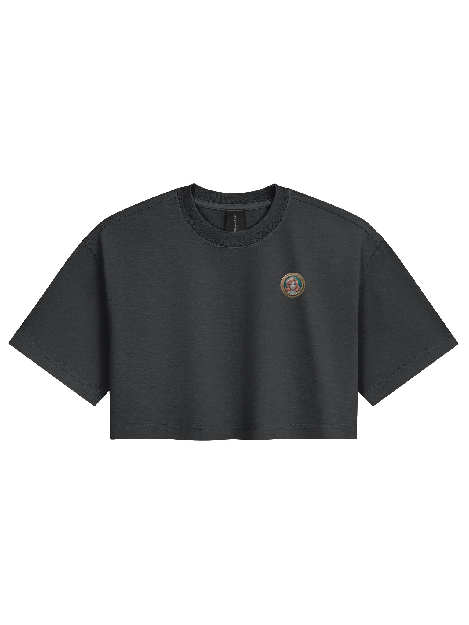 Handled porthole cropped tee product image (1)