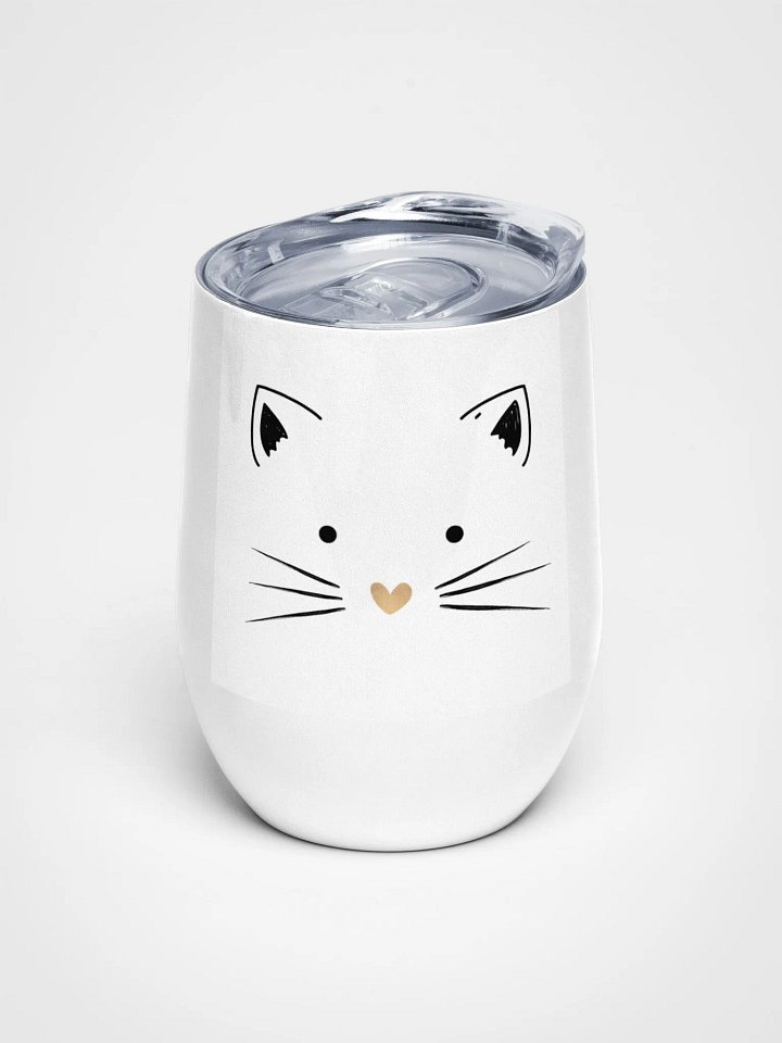 Kitty Wine Tumbler product image (1)
