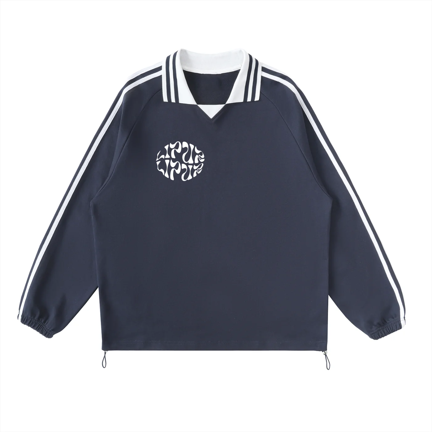 Contrast Striped ‘LIPUR’ Collar Sweatshirt product image (3)