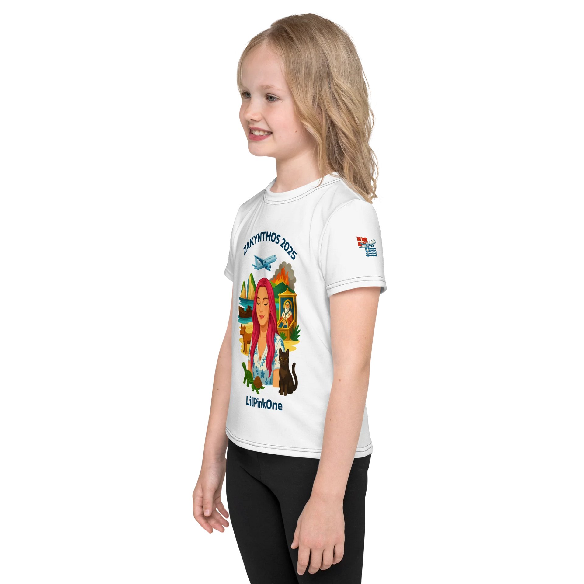 Zakynthos Børne T-shirt product image (3)