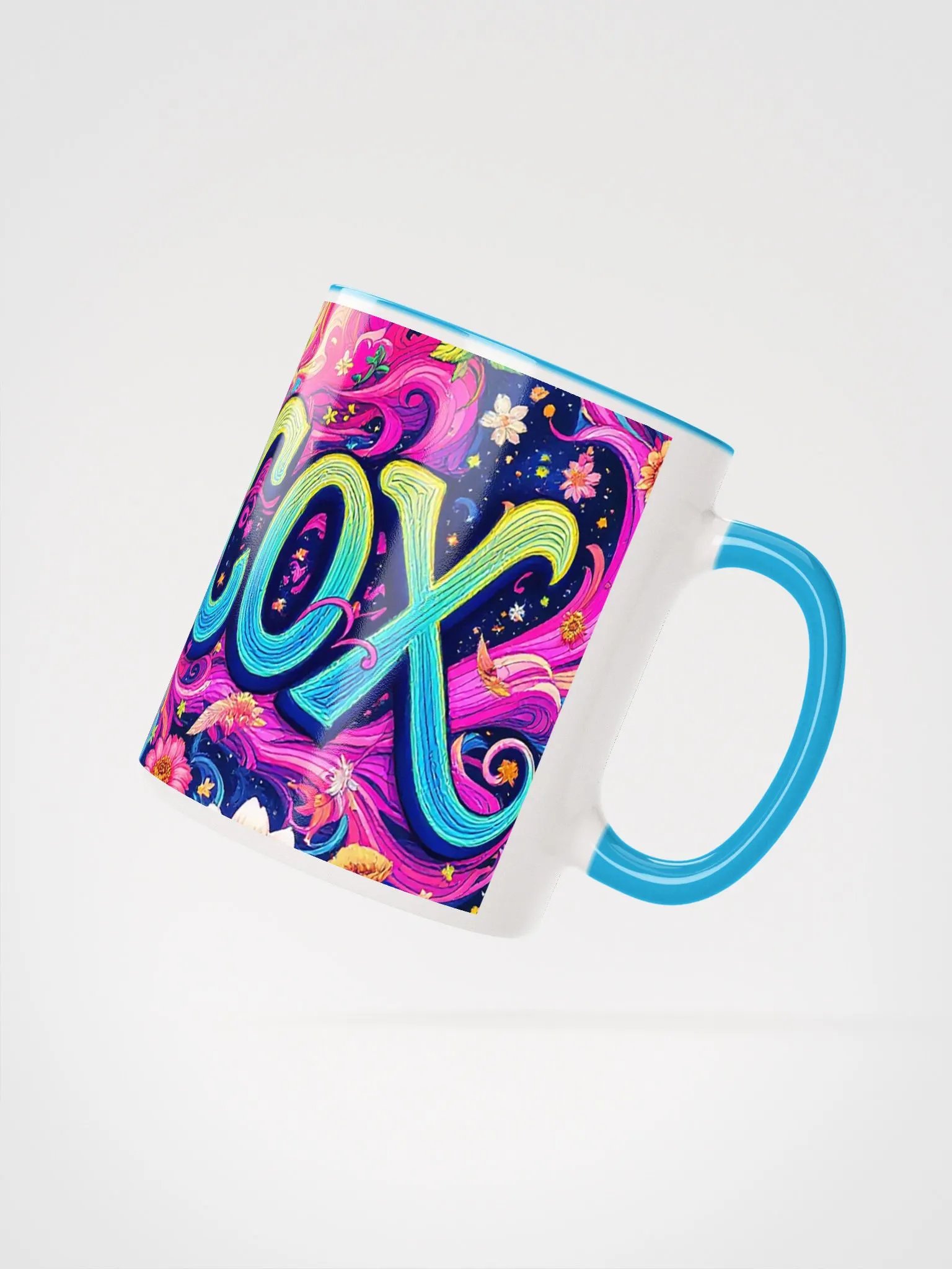 Chris Cox in Bloom Psychedelic MUG product image (2)