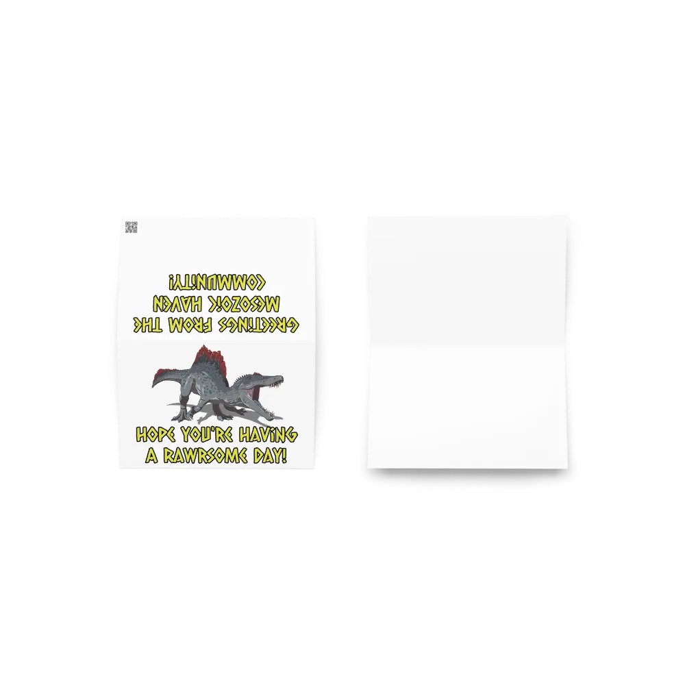 RAWR-SOME Day Greeting Card product image (11)
