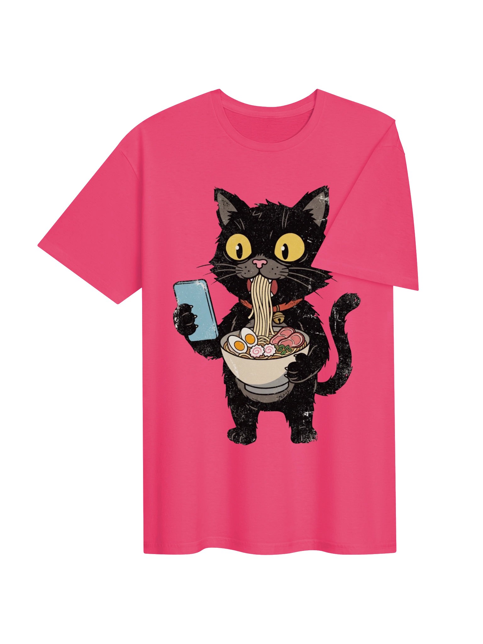 Copy of Ramen Scroll Cat – Vintage Funny Cat T-Shirt product image (5)