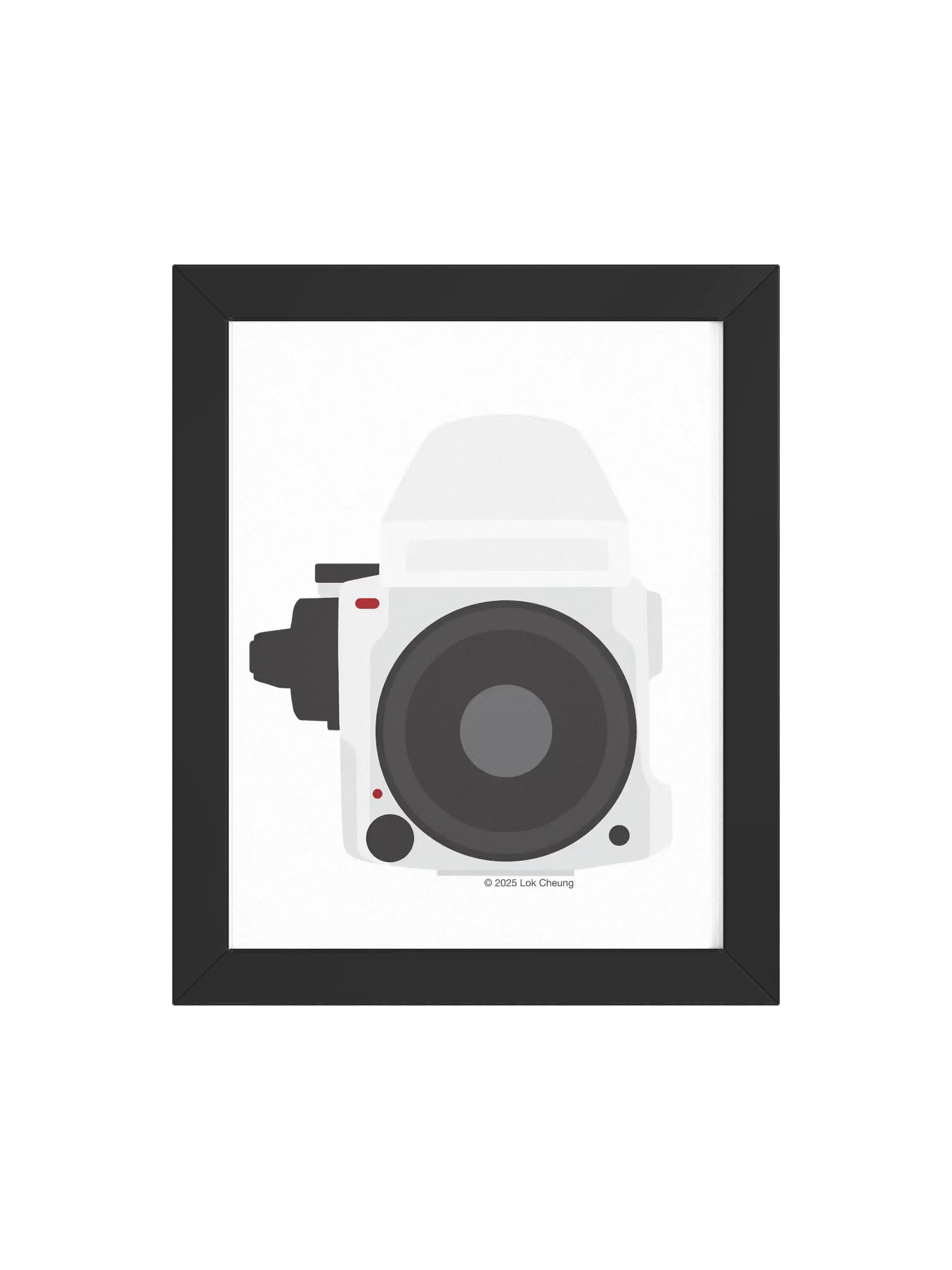 M645 White - Framed Poster product image (24)