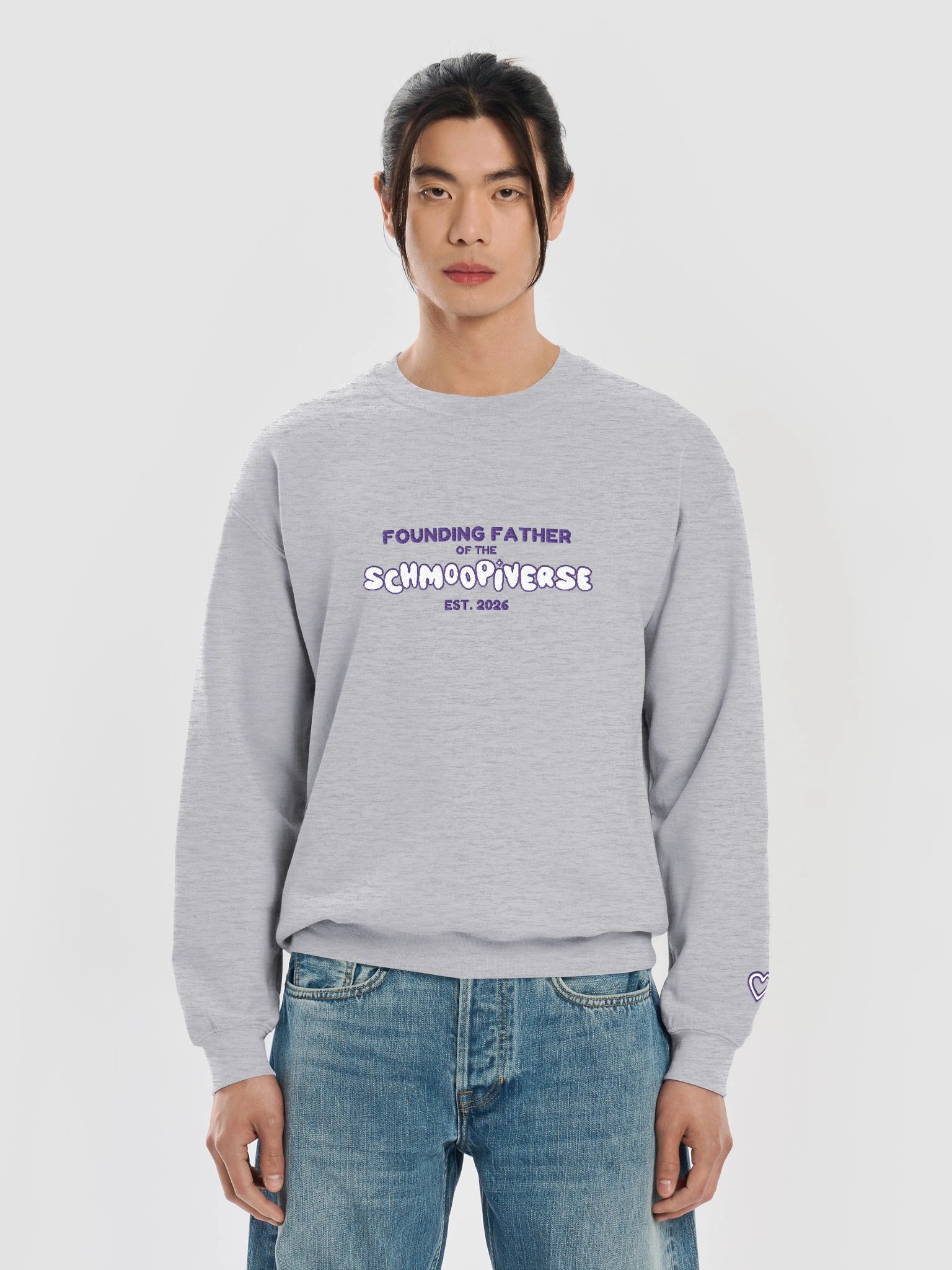 Founding Father of the Schmoopiverse Crewneck - Embroidered product image (13)