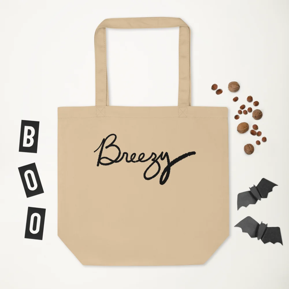 Breezy B&W Organic Tote! product image (4)