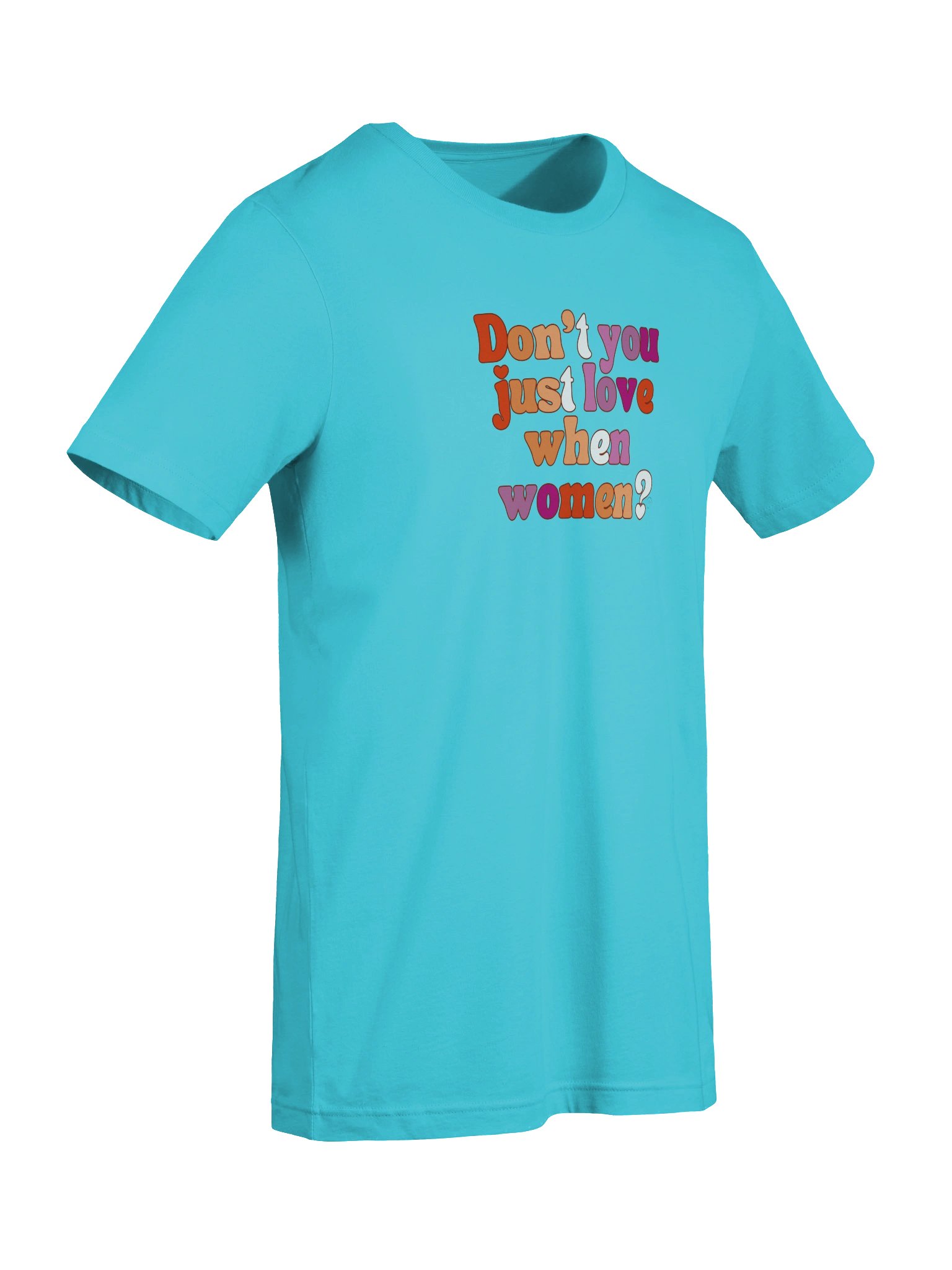 Love Women tee - lesbian colors product image (45)