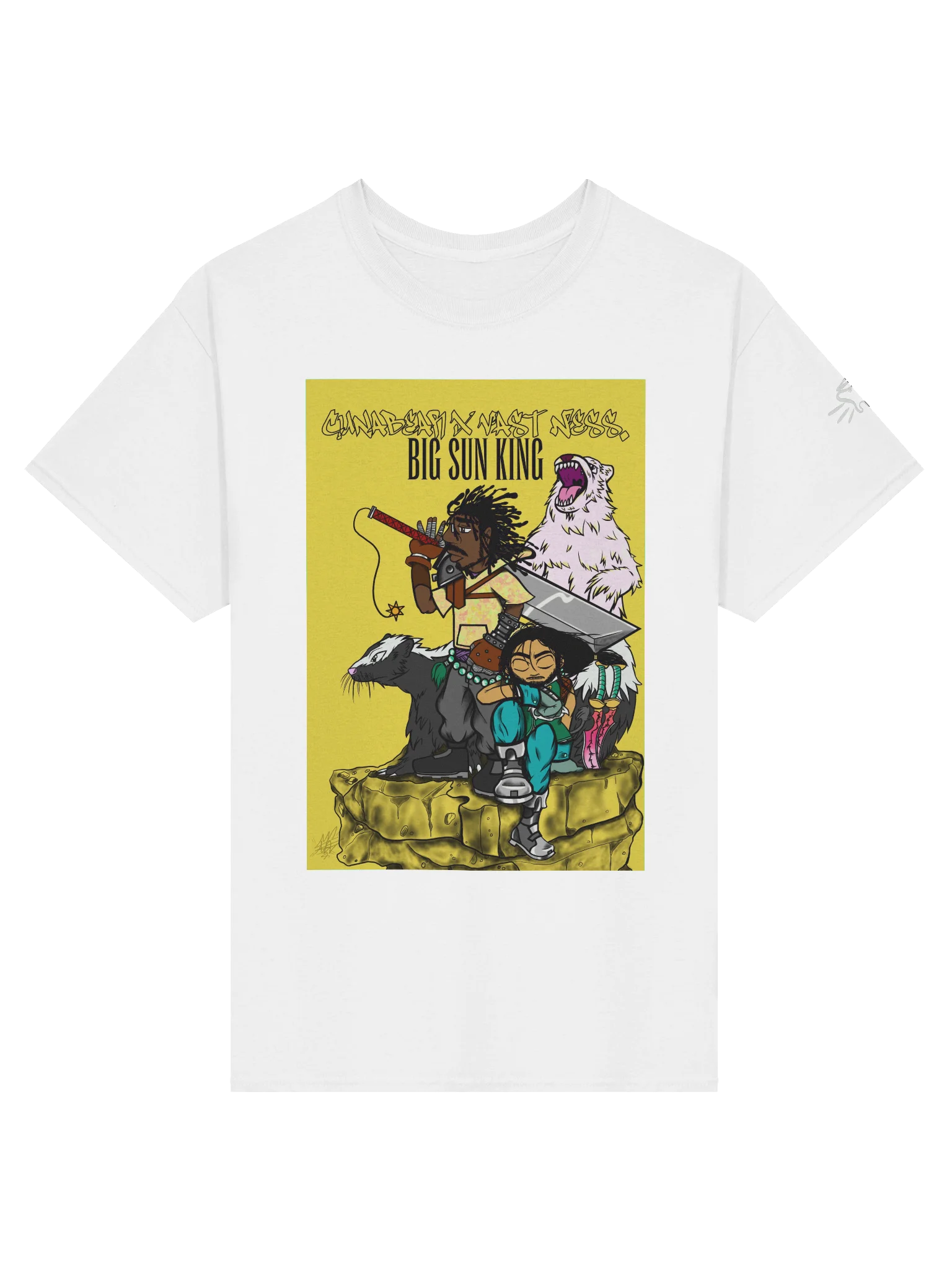 "Patron Saint BSK Yellow" - Anniversary Tee product image (1)