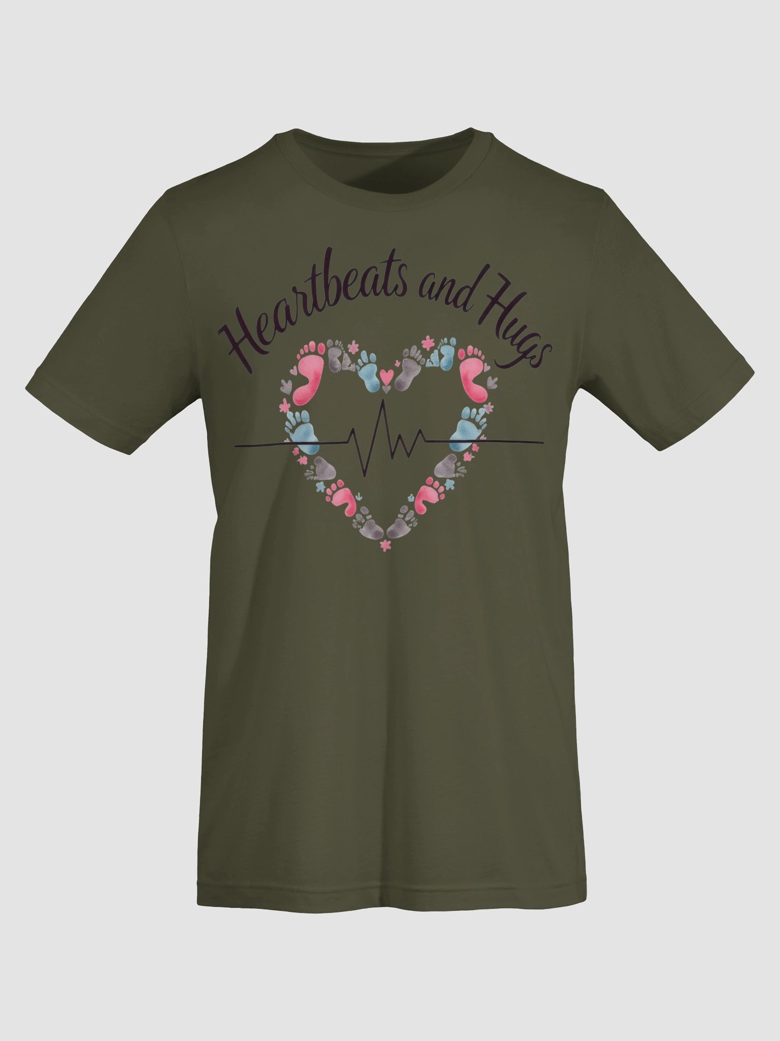Ekg, Heartbeat and Hug T-Shirt product image (31)