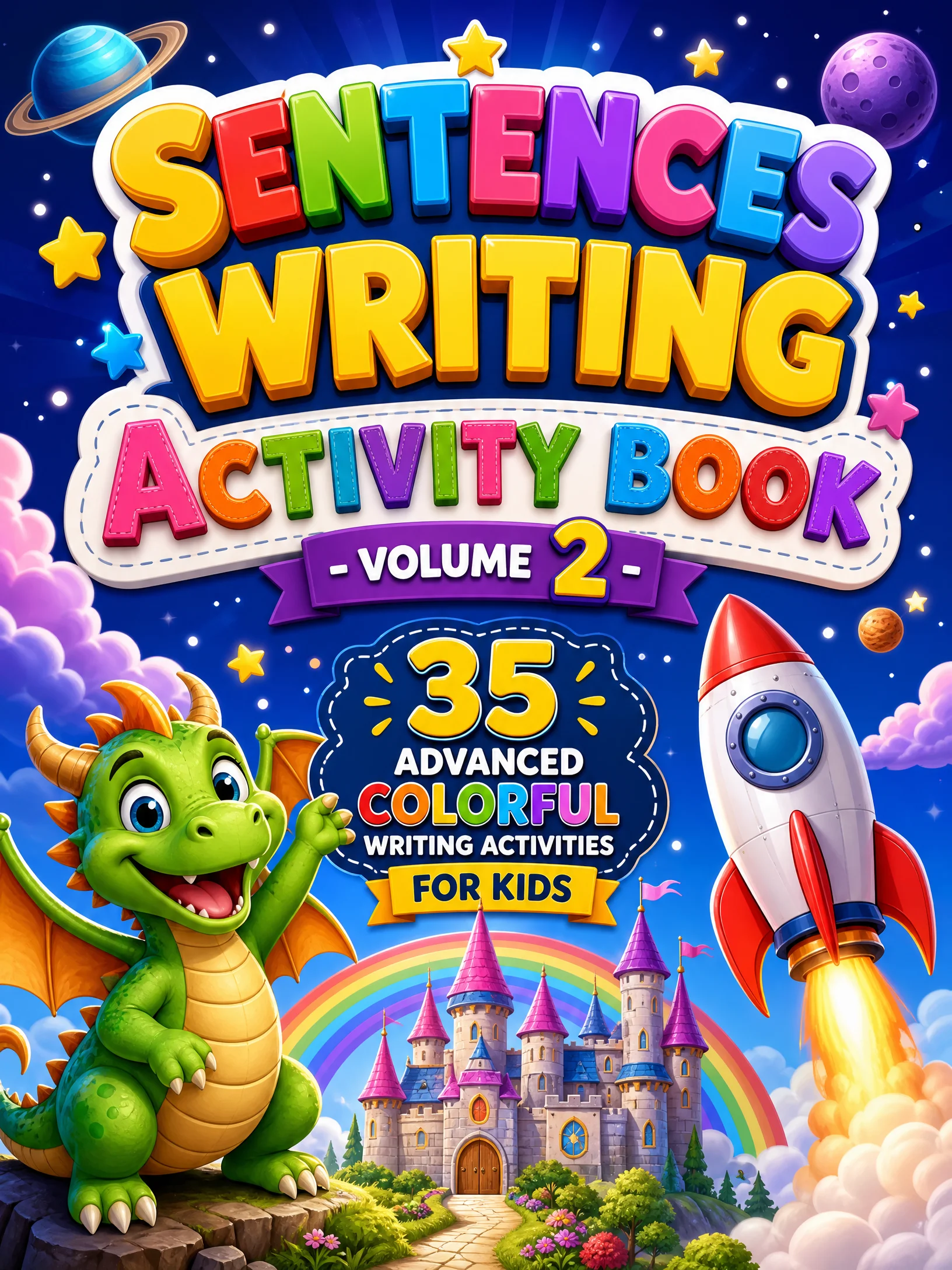Sentences Writing Activity Book V 2 product image (1)