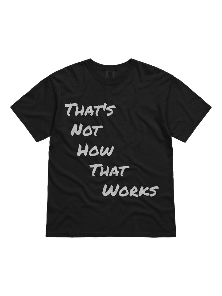 Critter Quote Tee (White Text) product image (1)