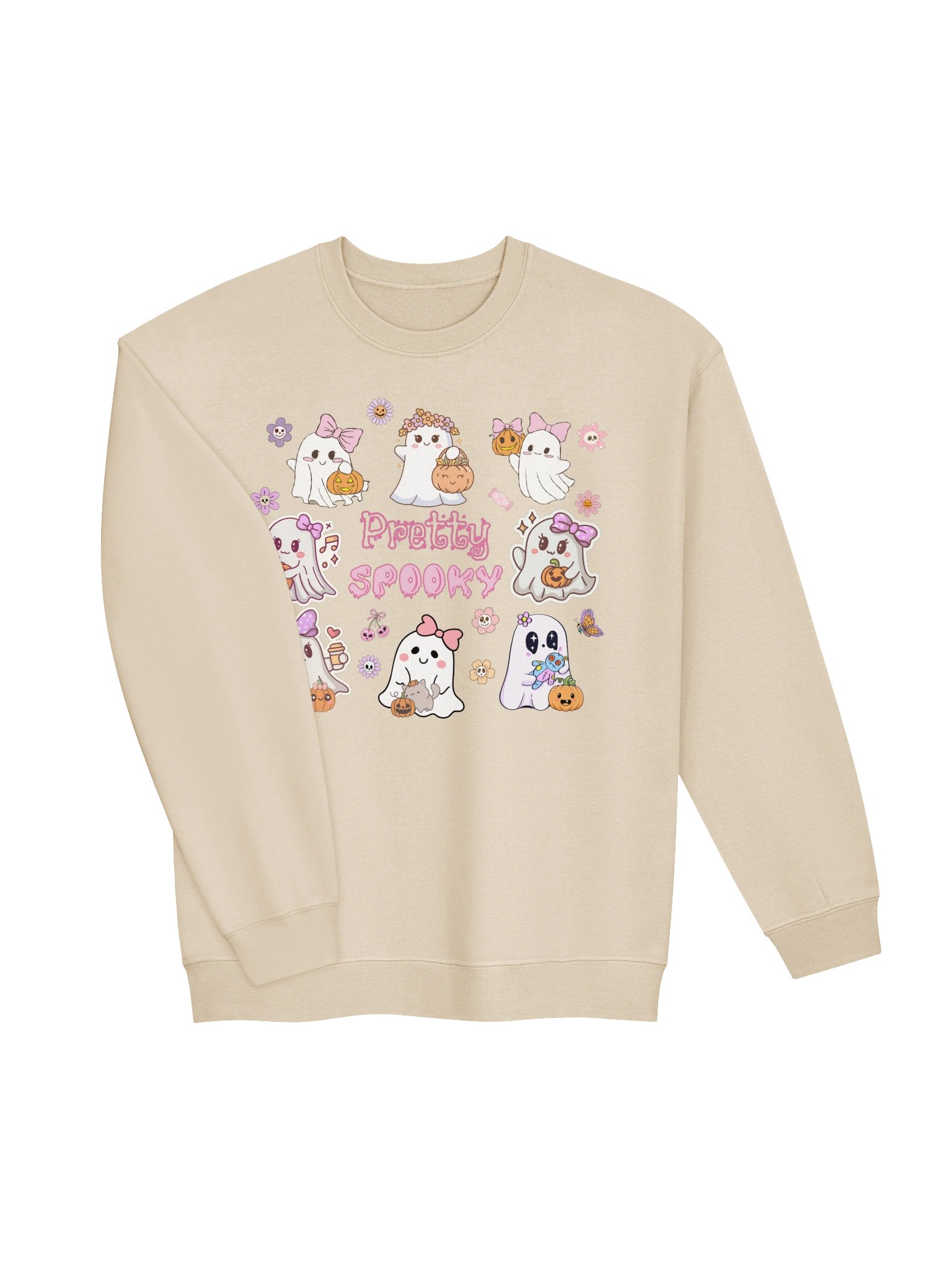 Pretty Spooky Ghost Crewneck product image (31)