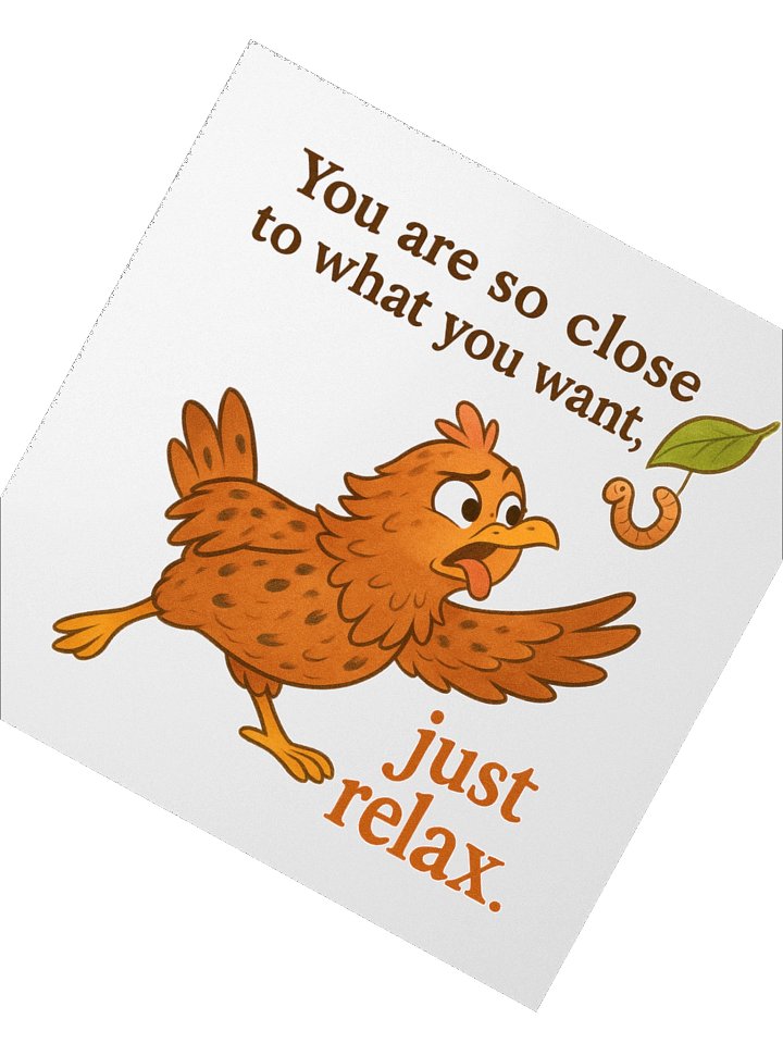Just Relax Sticker product image (1)