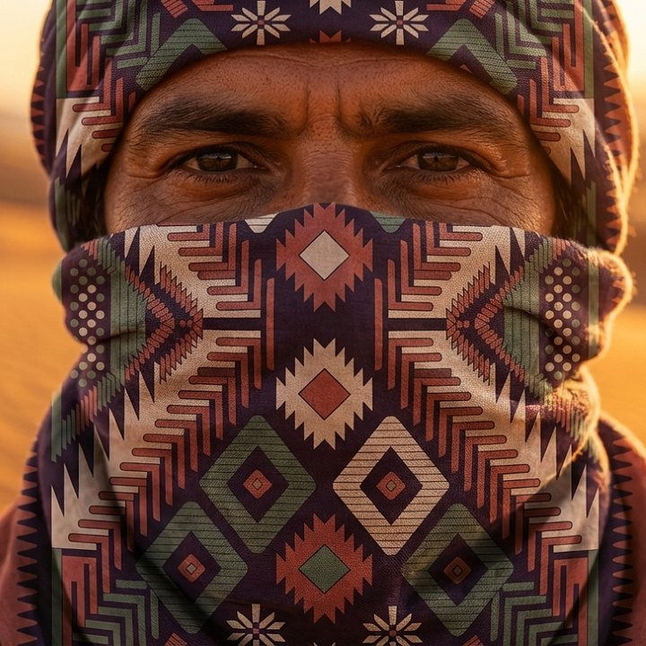 Nomad Scarf (Bandana) – Mexican Symmetry Edition 01 product image (1)