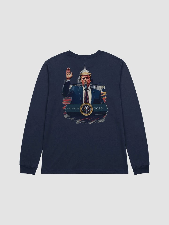 Inauguration Day 2025 Illustrated Long Sleeve Tee product image (2)