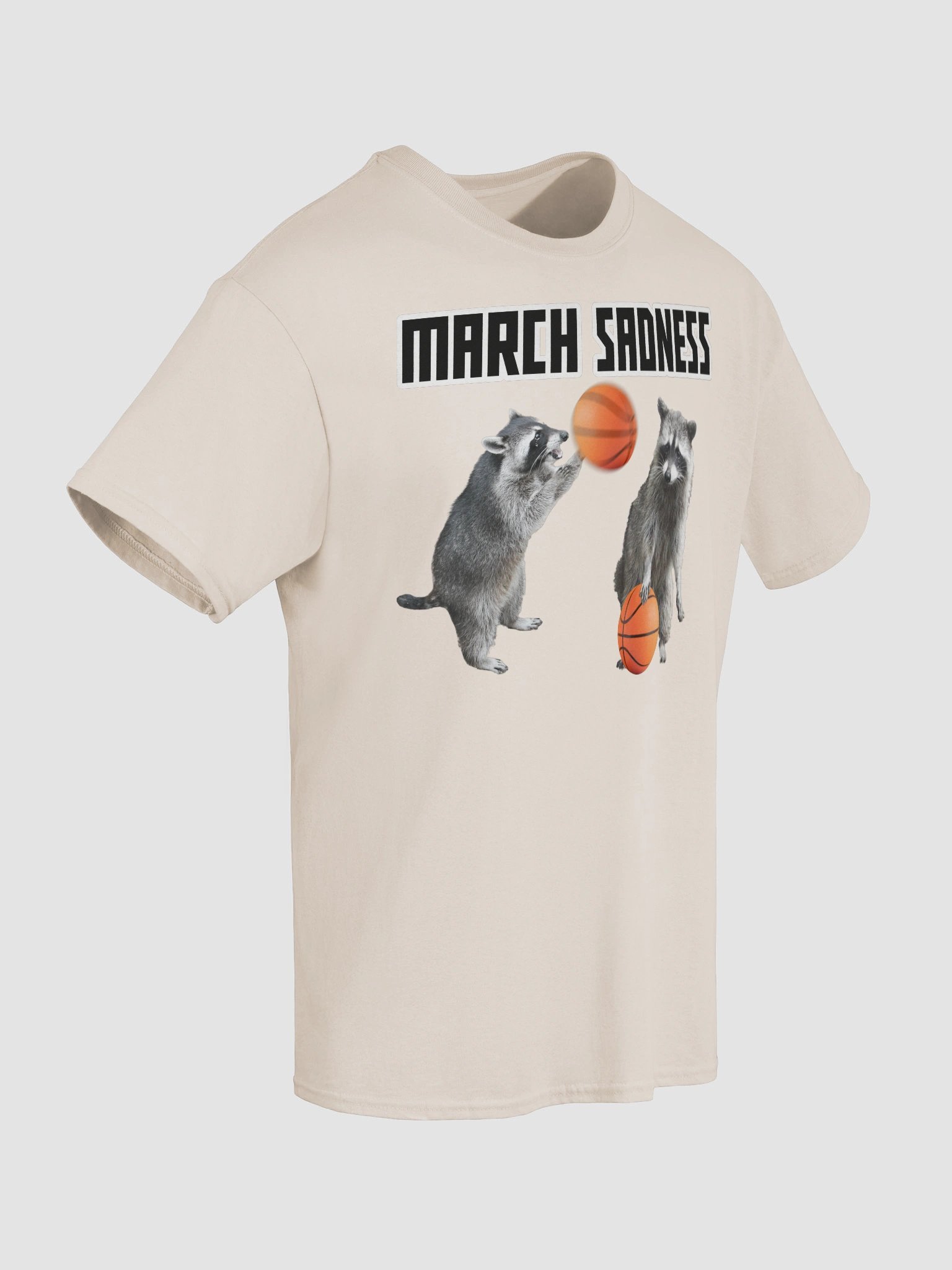 March Sadness Raccoon T-shirt product image (20)