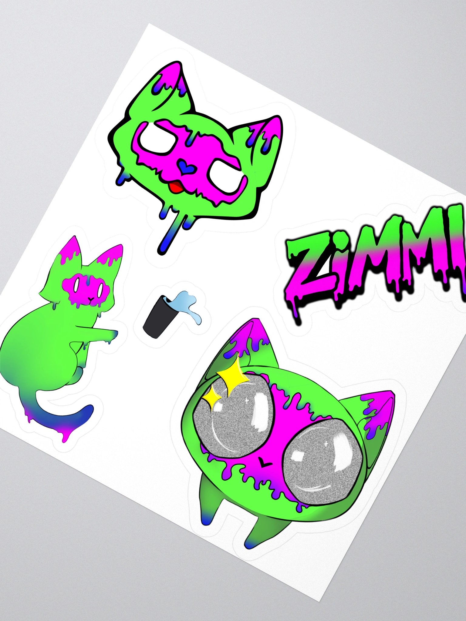 Zimmi Sticker Pack (4-Pack) product image (2)