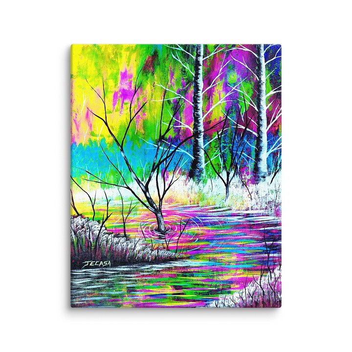 Colour Flow | Canvas Print | Wall Art Decoration | Abstract product image (1)