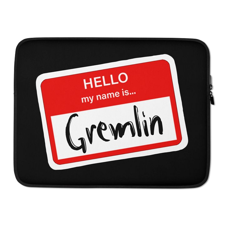 Hello, my name is... Laptop Case product image (2)