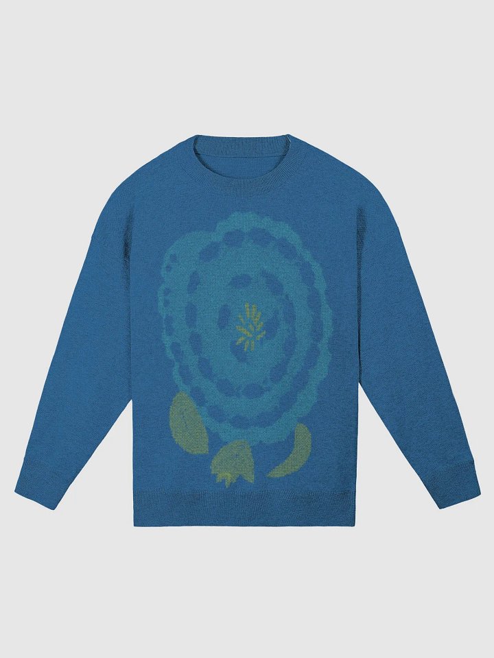 Fanciful Flower No 2 Relaxed Fit Sweater product image (2)