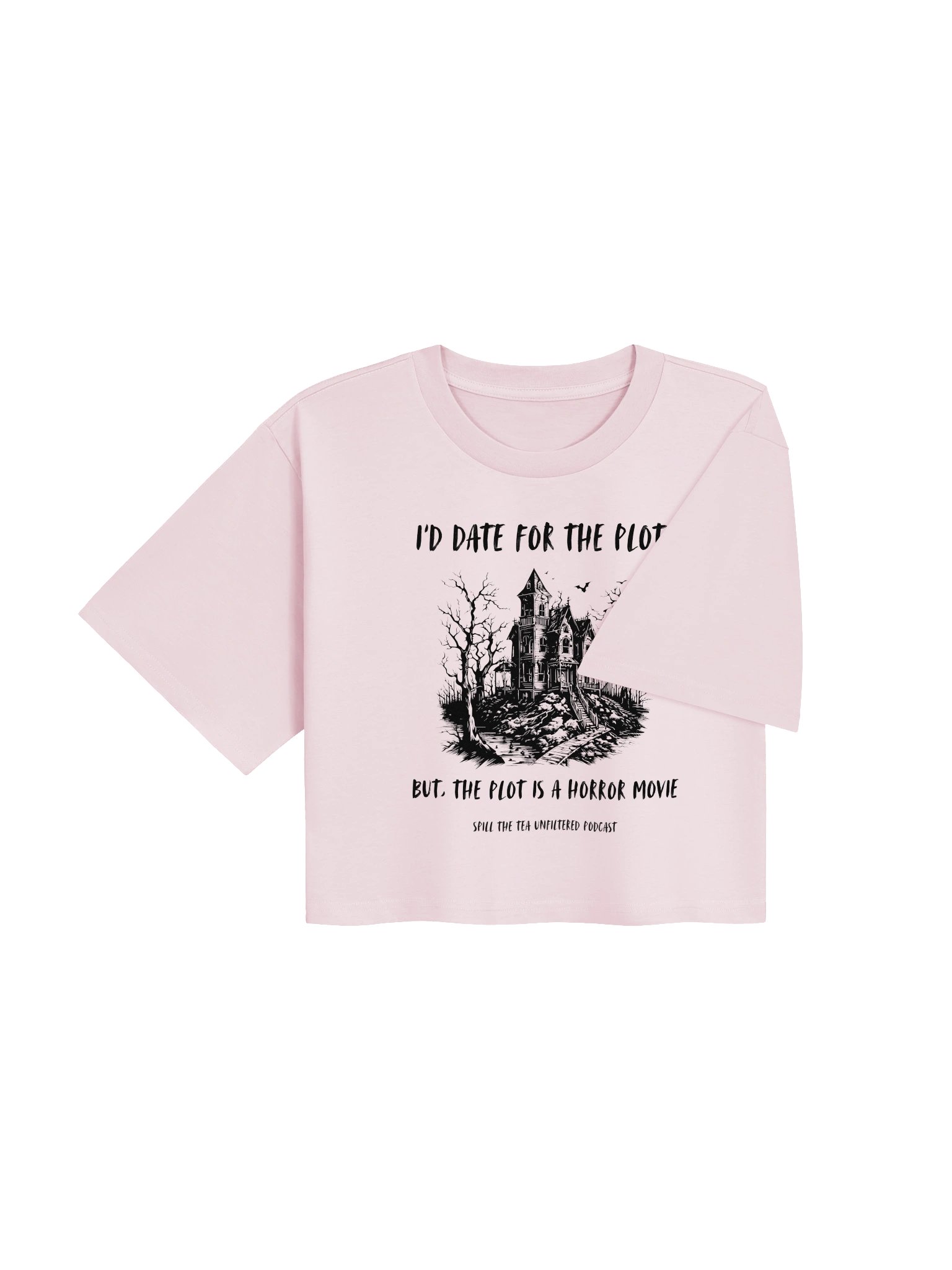 Horror Plot Date Crop Tee product image (11)