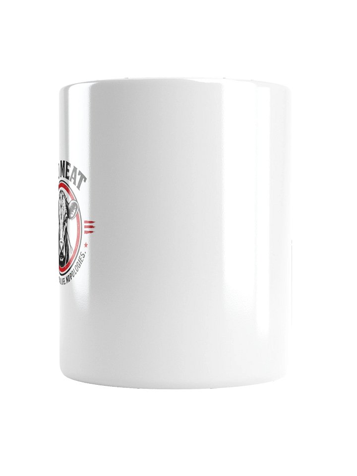 Real Food Society Pro Meat Mug (White) product image (2)