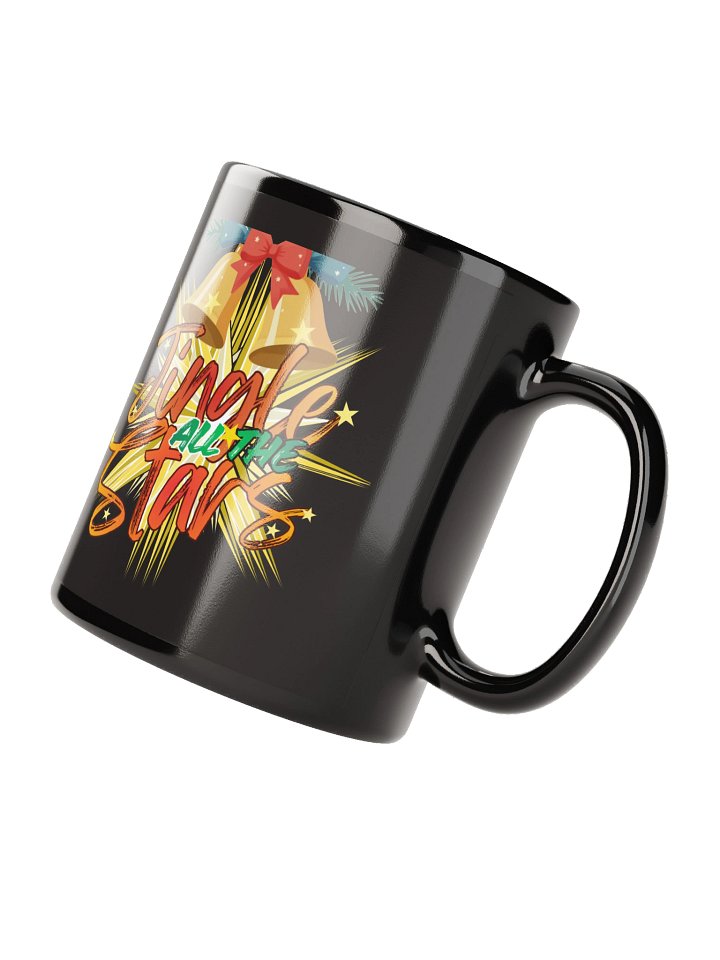 Jingle All The Stars BLK Mug product image (3)