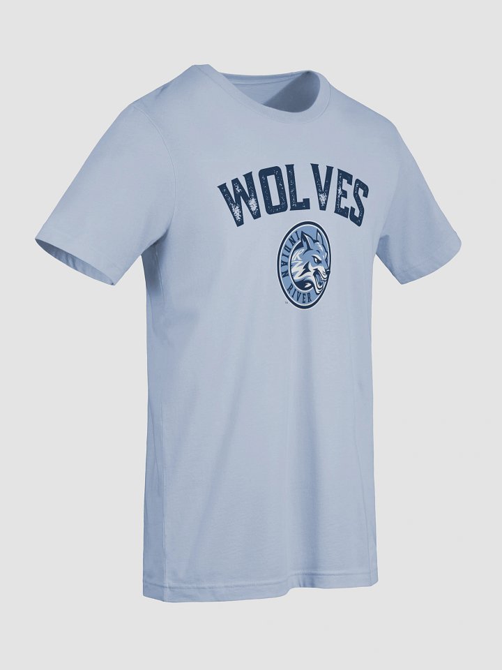 Vintage Wolves Navy Logo T-Shirt product image (37)
