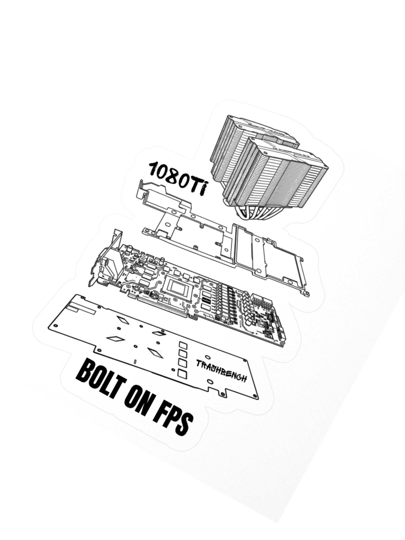 Bolt-On FPS Sticker product image (4)