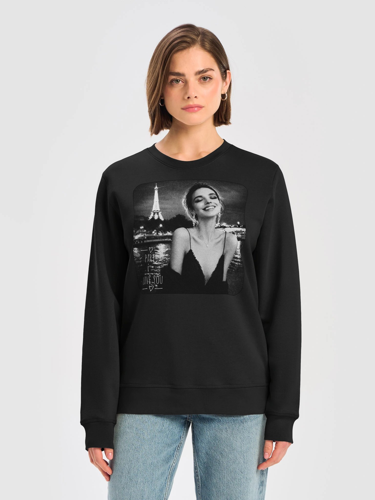 Paris I Love You — Eiffel Tower Seine Nights Sweatshirt product image (5)