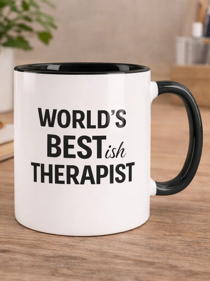 World's Best-ish Therapist Ceramic Mug product image (1)