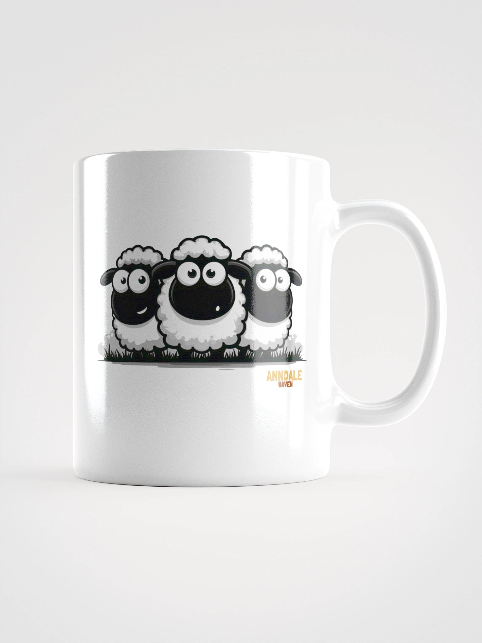 "Three Sheep of Anndale" Mug product image (3)
