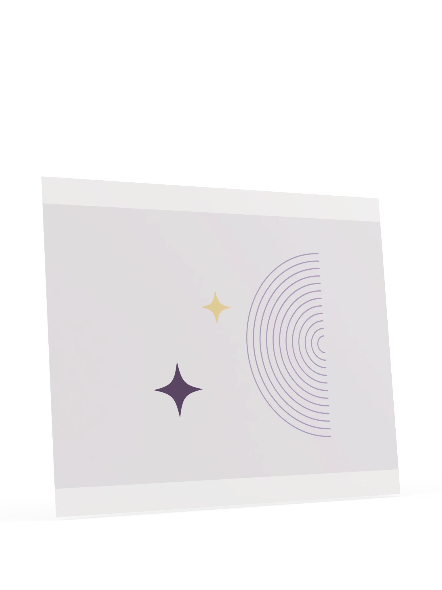 Purple Night Sky Star Print | Lavender Bathroom Wall Art product image (11)