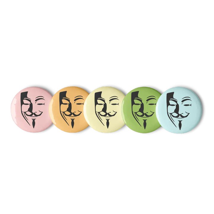 "Fawkes" Pin Set product image (1)