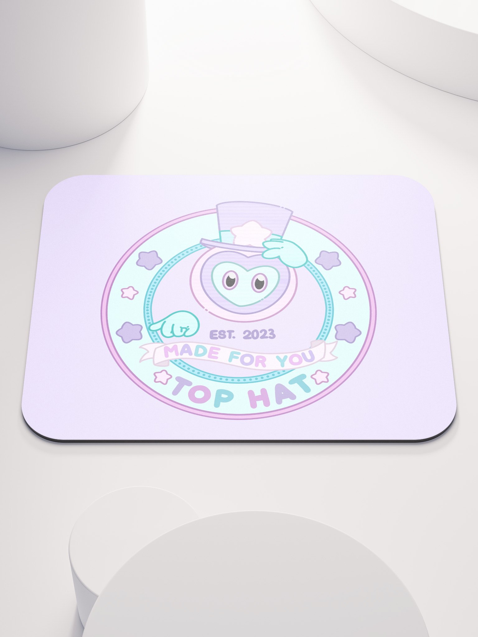 BFF Glitch Mouse Pad product image (1)