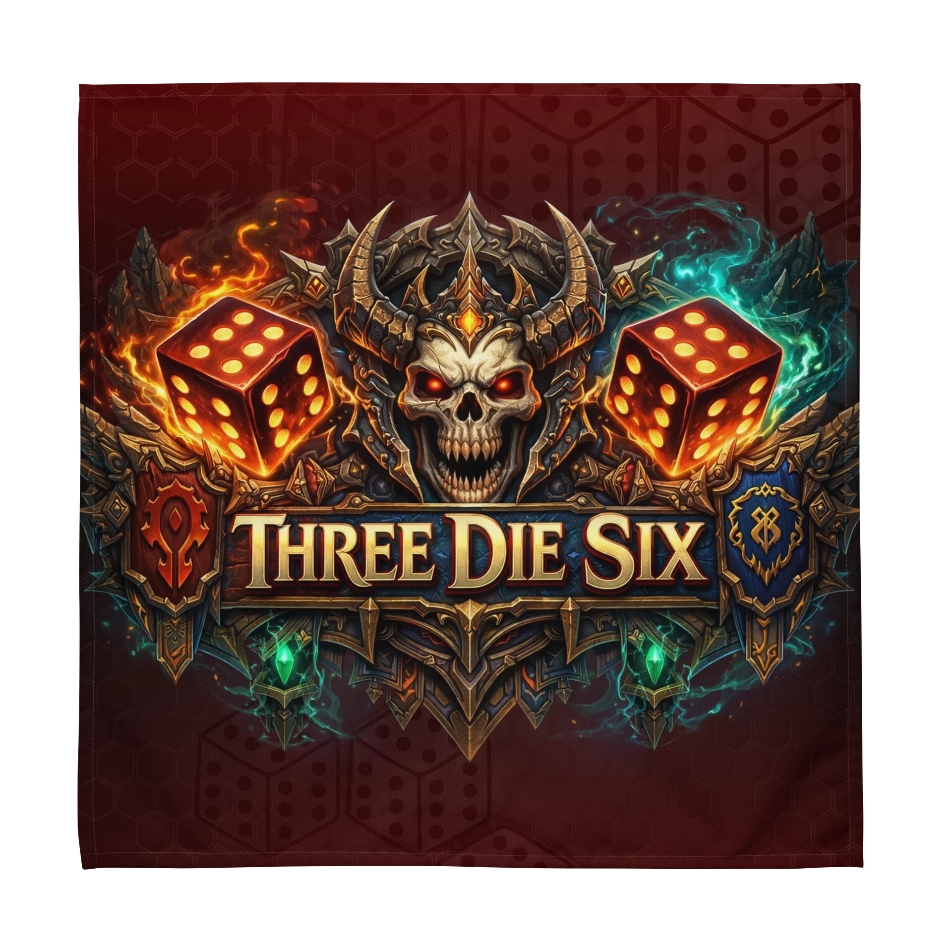 Three Die Six Napkins product image (1)