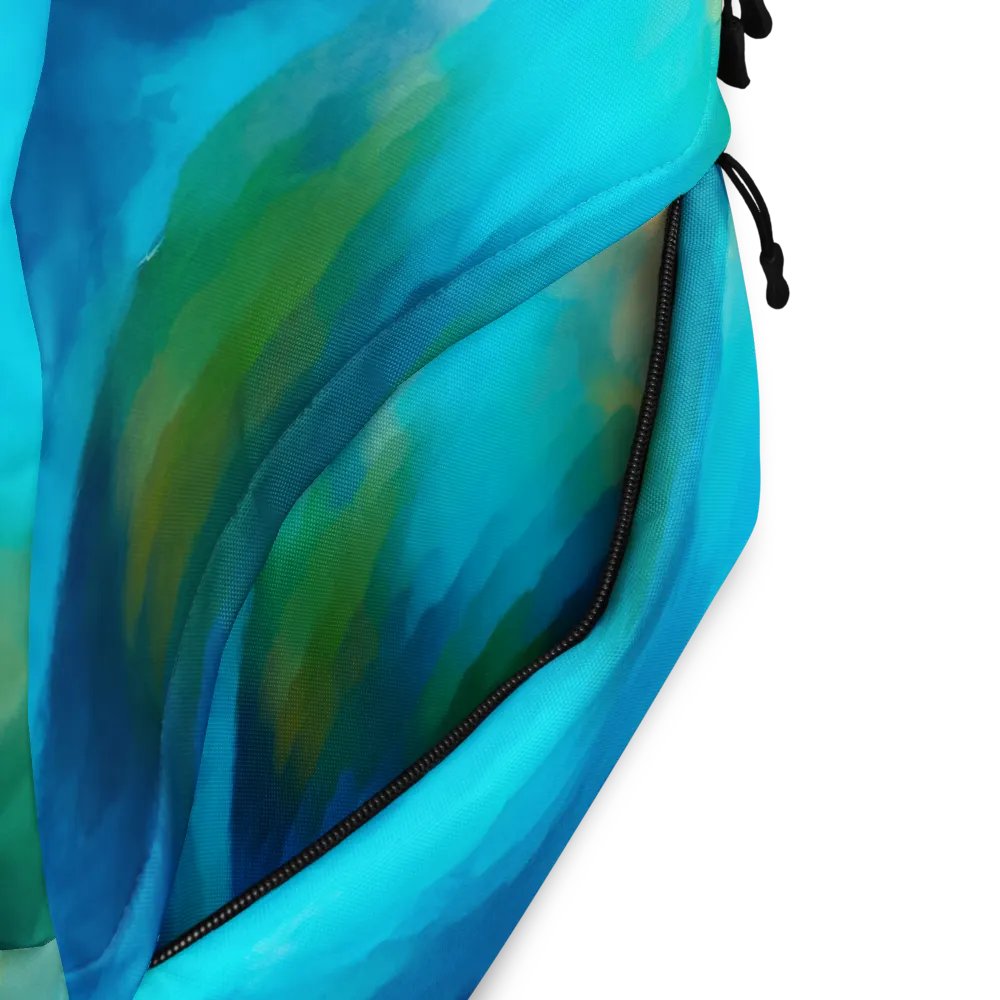 Watercolour effect All over print Backpack product image (10)