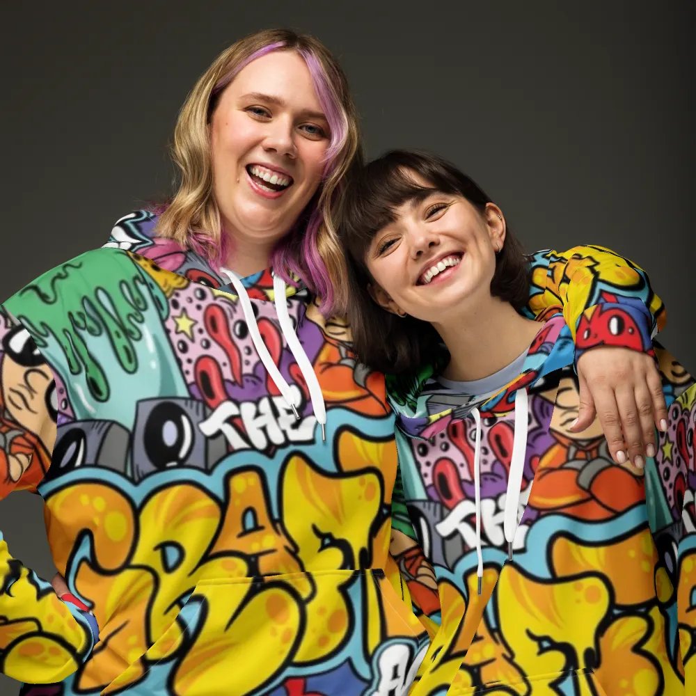 Graffiti Blast Unisex Hoodie product image (12)