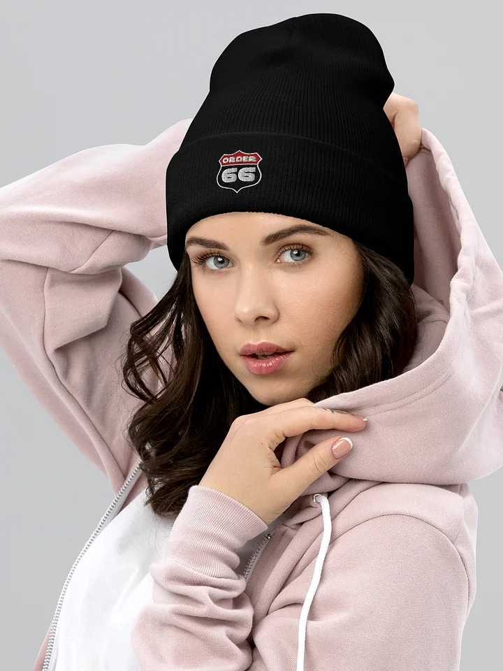 Galactic Order 66 Embroidered Beanie product image (2)