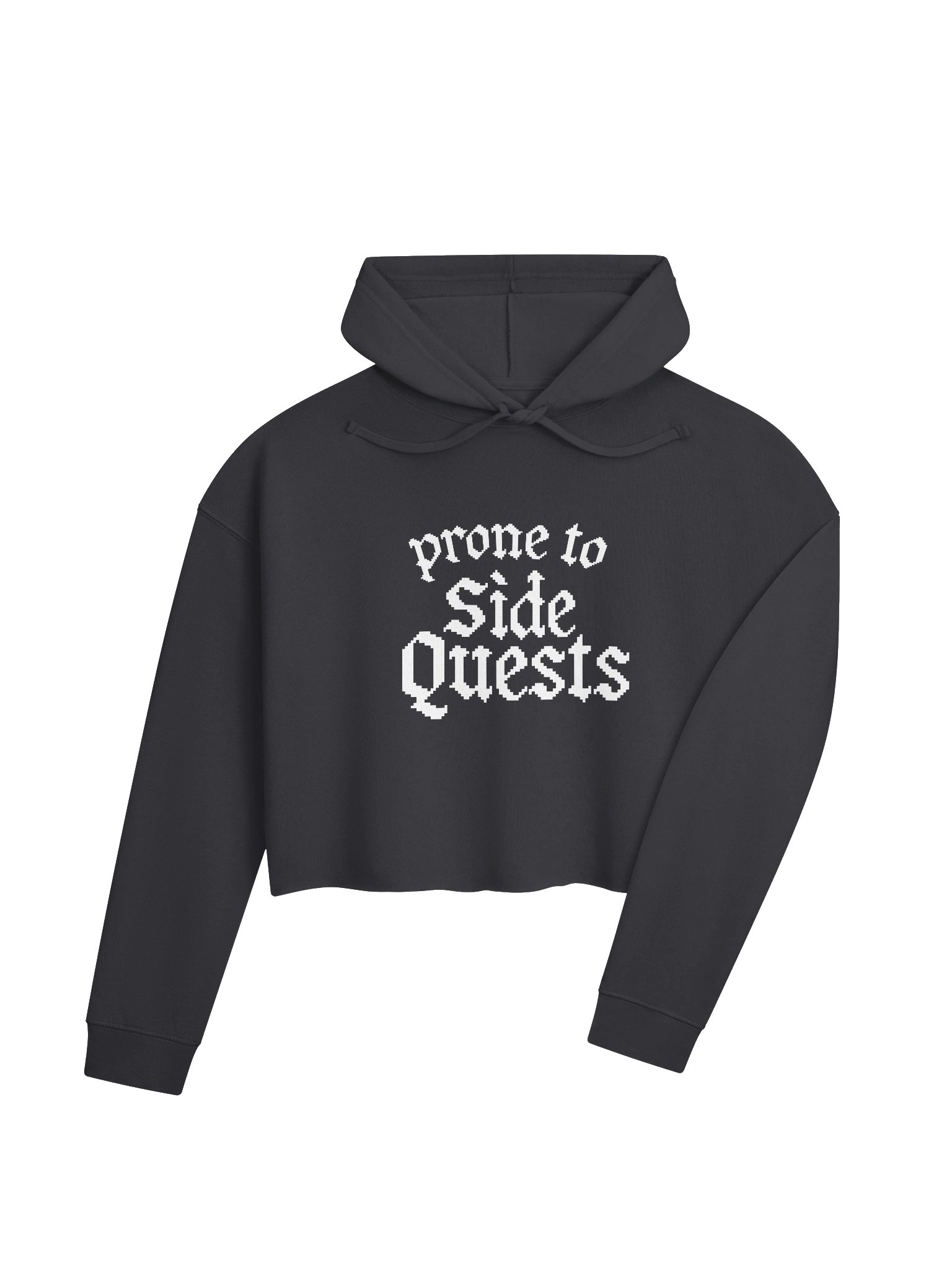 Side Quests cropped hoodie product image (3)