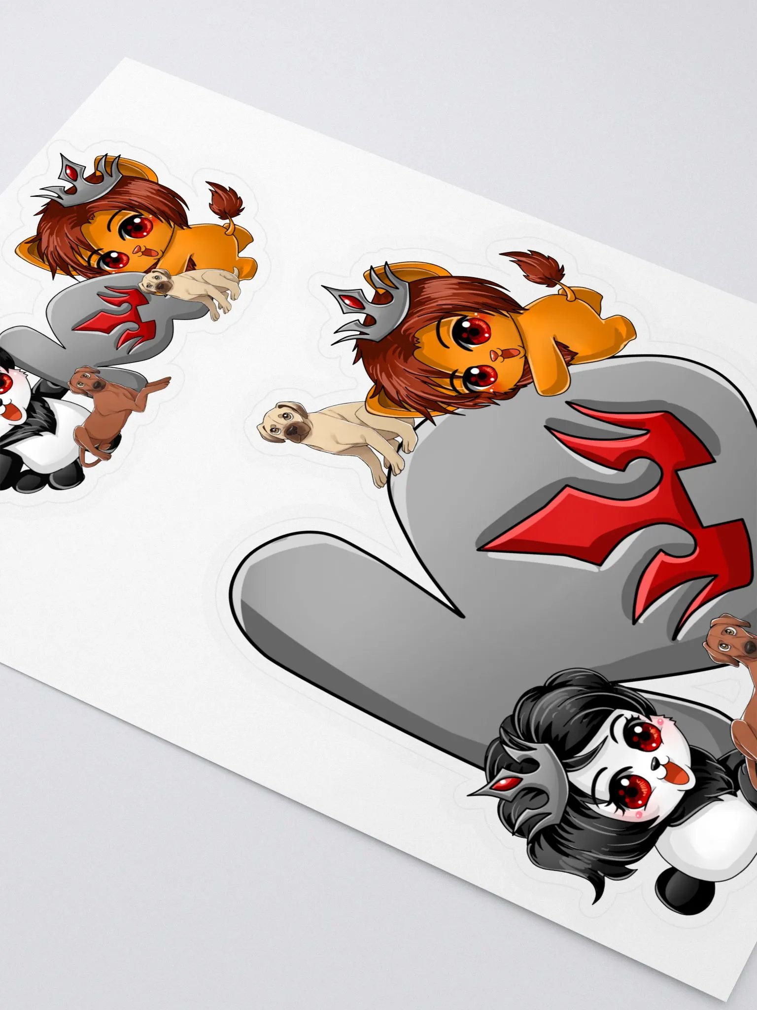 KQFAM LOGO Stickers product image (3)
