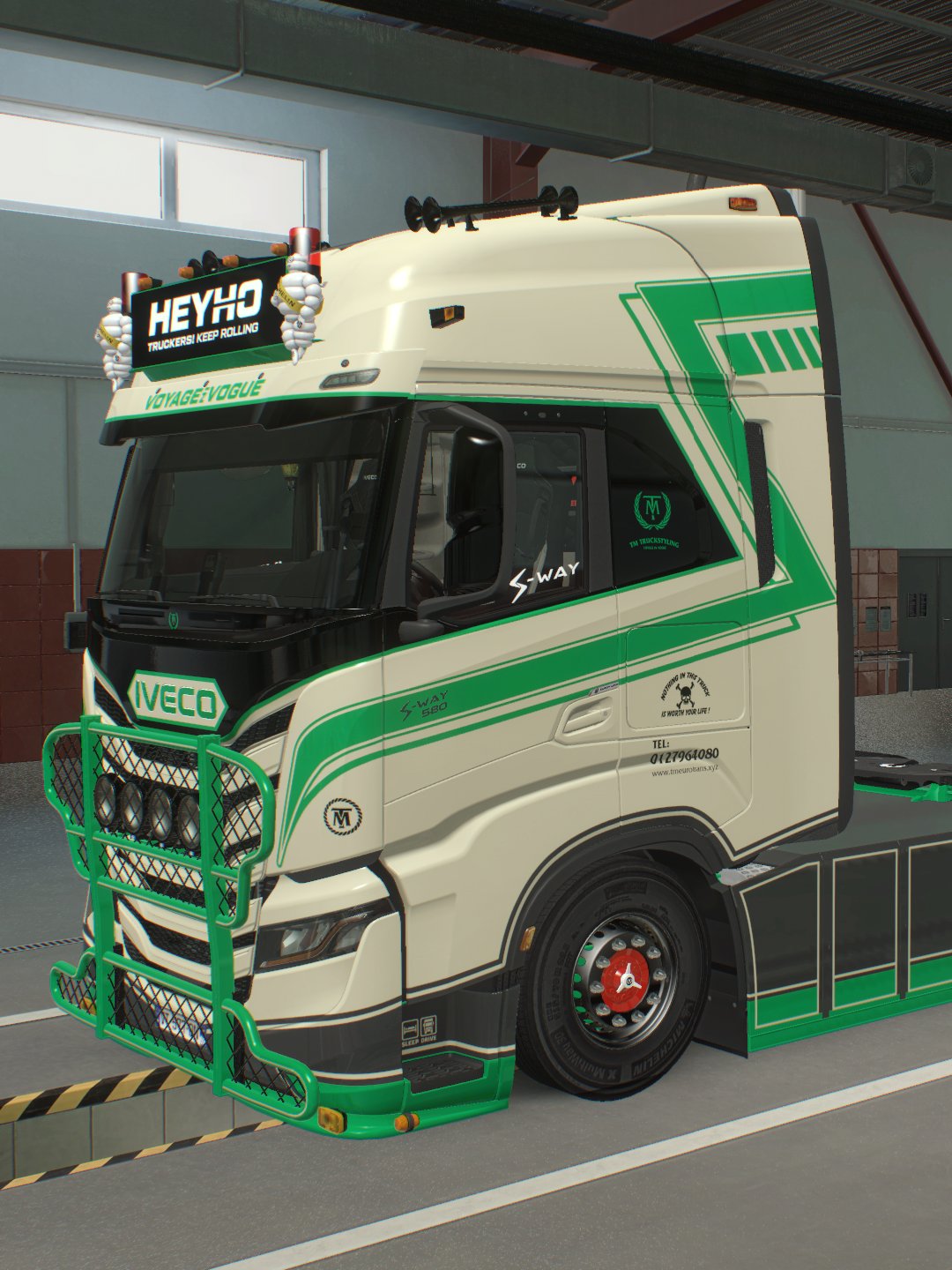 Iveco S Way Paintjob | Changeable Multi Color Skin | Compatible with Tuning Pack by MDT product image (2)